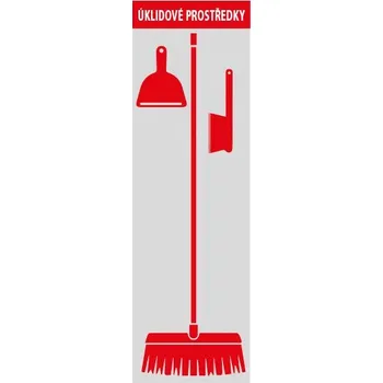 PVC cedule 50 x 162 cm - Úklidové prostředky