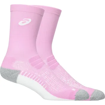 Pánské ponožky Vysoké funkční ponožky Asics PERFORMANCE RUN CREW SOCKS růžové 3013B002-700 - 43-46 | UK 11,5 | US 12,5