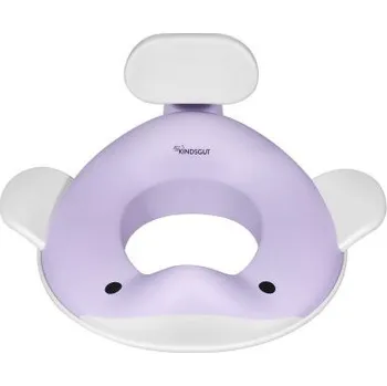 WC sedátko KINDSGUT Sedátko na WC Velryba Světle Fialová