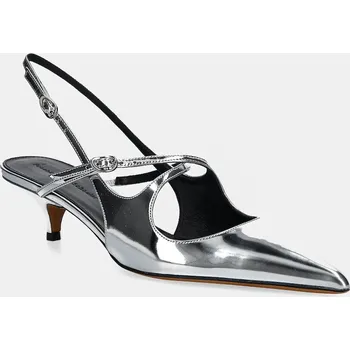 Dámské lodičky Kožené lodičky Proenza Schouler Slash SH252038.F001WF.041 stříbrná SLV, EUR 37