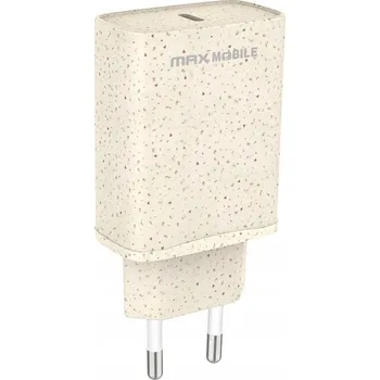 Síťová nabíječka Max mobile eco universal fast charger USB C 27W ORIG