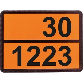 Tabulka jednoúčelová s lisovanými čísly 30/1223