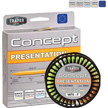 Muškařská šňůra Traper Concept Presentation WF-6-F