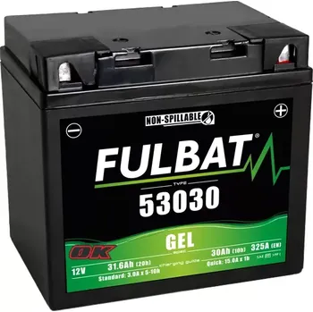 Auto-moto baterie Baterie Fulbat 53030 GEL - Moto Guzzi S 1000, 1000ccm - 94-98