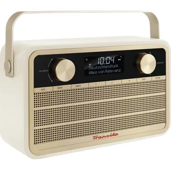 Radiopřijímač TechniSat TRANSITA 120, beige 0001/3992 stolní rádio, béžová