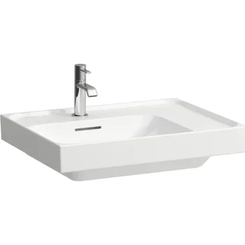 Umyvadlo LAUFEN MEDA - umyvadlo s odkládací plochou vpravo, pro skříňku H421732, H8171110001121, bez přepadu, bez otvoru pro baterii