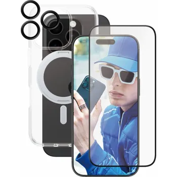 Telefonní příslušenství PanzerGlass CARE Feature 3 v 1 keramický iPhone '24 6.3 Pro