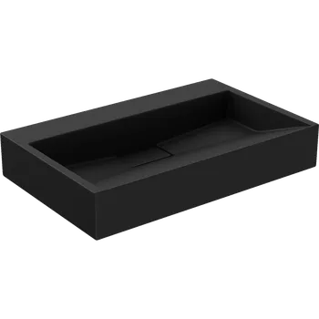Umyvadlo Mexen Ava umyvadlo na desku z konglomerátu B/O 60 x 38 cm, černá - 23016070 Koupelnové umyvadla