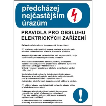 Pravidla pro obsluhu elektrických zařízení, Fólie A3