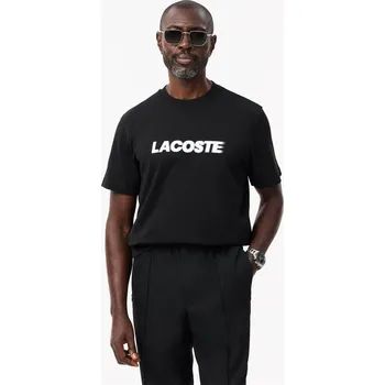 Pánské tričko Tričko Lacoste Black 1127444 S