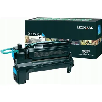 Toner Lexmark C792X1CG X792X1CG modrý (cyan)