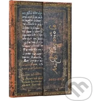 Záložka D2025/26 Michelangelo Mini HOR - Paperblanks Paperblanks