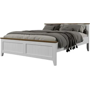 Komoda ARTEN (NANO Systems s.r.o.) Provensálská jednolůžková postel FLEUR-L2P (Bílá) ROZMĚR: 90 x 200 cm