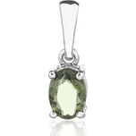 Šperky Jan Kos Jan Kos jewellery Stříbrný přívěsek s vltavínem 32106276