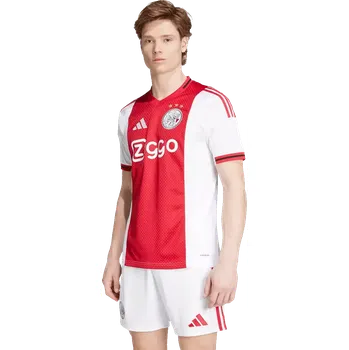 Pánský domácí dres Adidas Ajax Amsterdam 25/26 bílo-červený