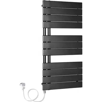 Radiátor ELVL Bitherm elektrický radiátor BDHR.ES bez regulace do zásuvky, antracit Varianta: Levá, Rozměr: 450x934 mm