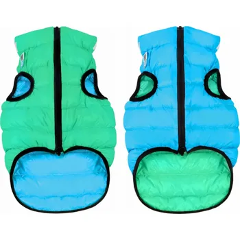 DOGGY Pánská bunda L 65 JACKET LUMI REFLEXNÍ SVĚTLE ZELENÁ + MODRÁ