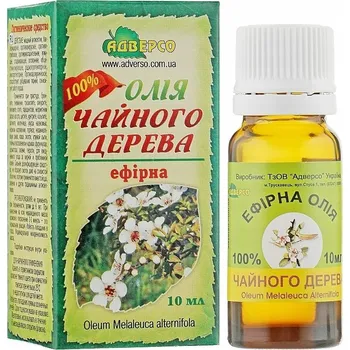 Adverso Tea Tree Olej, 100% přírodní, Adverso, 10ml