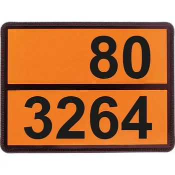 Tabulka jednoúčelová s lisovanými čísly 80/3264