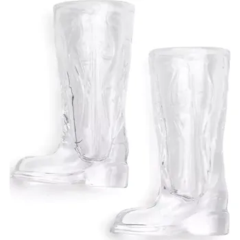 Sklenice BARRINGTON FURNITURE Luxusní sada panáků boty 10ml, 2 ks