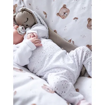 Rostoucí tepláčky baggy - bílé madeirové Velikost: 56