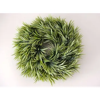 umělá květina Umělý věnec TRÁVA nezdobený prům. 24 cm