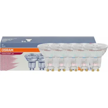 Osvětlení Osram LED-Reflektorlampe 5er Set GU10 PAR16 4,5W 3000K