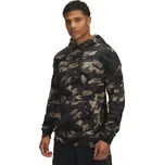Pánská mikina přes hlavu Under Armour PJT RCK AOP TERRY HD hnědá 1389951-310 - XS | UK 10,5 | US 11,5