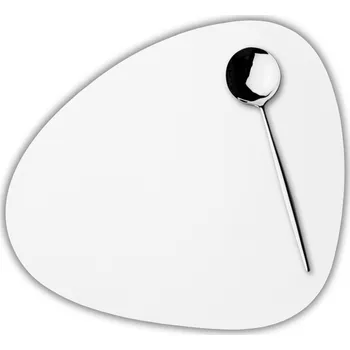 Prostěradlo Oválná podložka z plast 13 x 11 cm