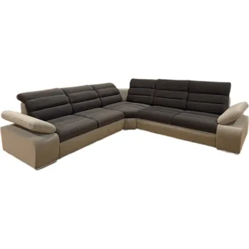 Sedací souprava Sedačka KORFU I hnědá / béžová