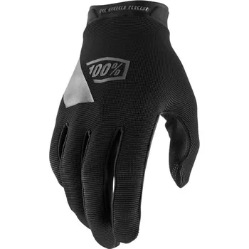 Cyklistické rukavice rukavice cyklistické pánské 100% RIDECAMP Gloves Black/Charcoal - XL