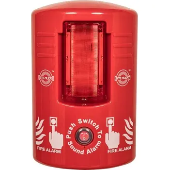 Hra na policii a hasiče Bateriový elektronický alarm ke stojanu na hasící přístroje HPST004