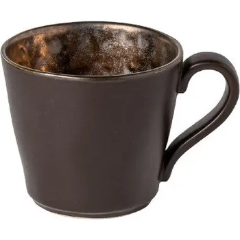 Šálek na čaj 0,19L, LAGOA, černá|Metal (balení)|Costa Nova