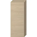 JIKA Mio N - střední mělká skříňka, 1 dveře, 2 skleněné police levé/pravé (H43J714130...1) Barva: Bílá