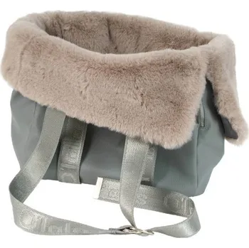 Taška pro psa a kočku Taška O´LALA PETS Valerie šedá 32x20x25cm