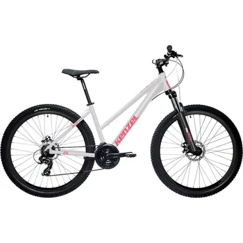 Horské kolo Kenzel Shade woman 27,5 Dámské horské kolo 2025 bílo-růžové (rám 16")