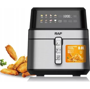 fritéza FRITÉZA BEZTUKOVÁ FRITÉZA AIR FRYER RAF 1800 W 6,5 l TROUBA