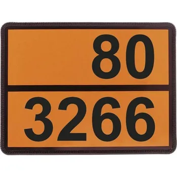 Tabulka jednoúčelová s lisovanými čísly 80/3266