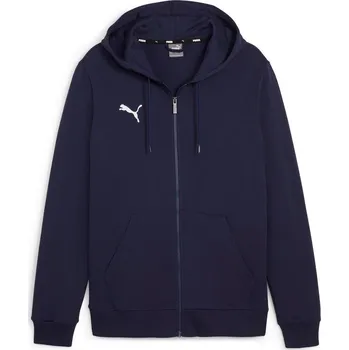 Pánská větrovka Pánská sportovní bunda Puma TEAMGOAL CASUALS HOODED JACKET modrá 658595-06 - XL | UK 2,5 | US 3,5