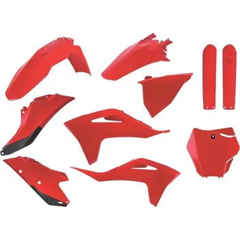 Sada plastů GAS GAS MC/MC-F '21-'23 (červená), POLISPORT