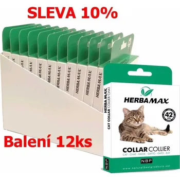 Obojek pro psa Herba Max Collar Cat repelentní obojek, pes 42 cm (12 ks) SLEVA 10 %