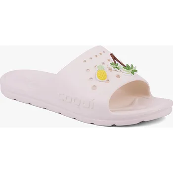 Dámské pantofle COQUI LONG Ivory + Amulet 37