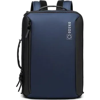Městský batoh Ozuko pánská taška VS batoh USB port Carry Modrý 9L Ozuko 97k-cube
