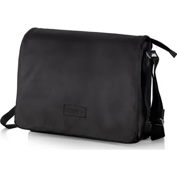 Solier pánská taška přes rameno Mannix Černá Solier s11s3