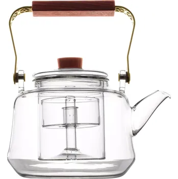 Konvice na čaj Skleněná konvička se sítkem Ornamento 1000 ml