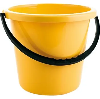 kbelík Plastový kbelík 8 l - žlutý