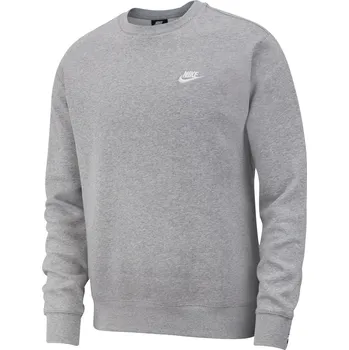 Pánská mikina Pánská mikina přes hlavu Nike SPORTSWEAR CLUB šedá BV2662-063 - 2XL-T | UK 14 | US 15