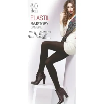 Dámské punčochy Dámské punčochové kalhoty Inez Elastil 60 den 4-XL béžová 4-XL