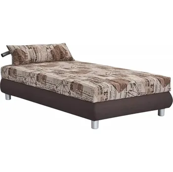 Postel BLANÁŘ NÁBYTEK, a.s. Čalouněné lůžko NINA s polštářem ROZMĚR: 140 x 200 cm - ATYP