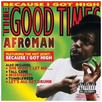 Zahraniční hudba Afroman: Good Times (Green) LP - Afroman Music on Vinyl